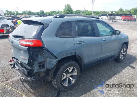2014 Jeep Cherokee Trailhawk из США, поврежденный, VIN 1C4PJMBS4EW236950